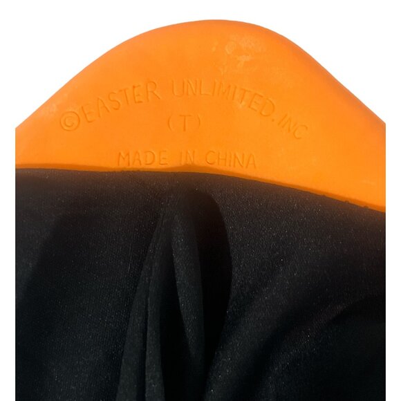 Easter Unlimited Fun World Div Vintage Halloween Mask Orange Ghost Scream Spoof - Picture 3 of 3